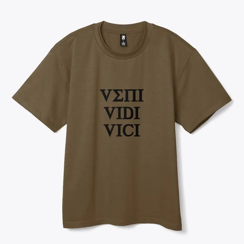 VENI VIDI VICI Oversized Tee